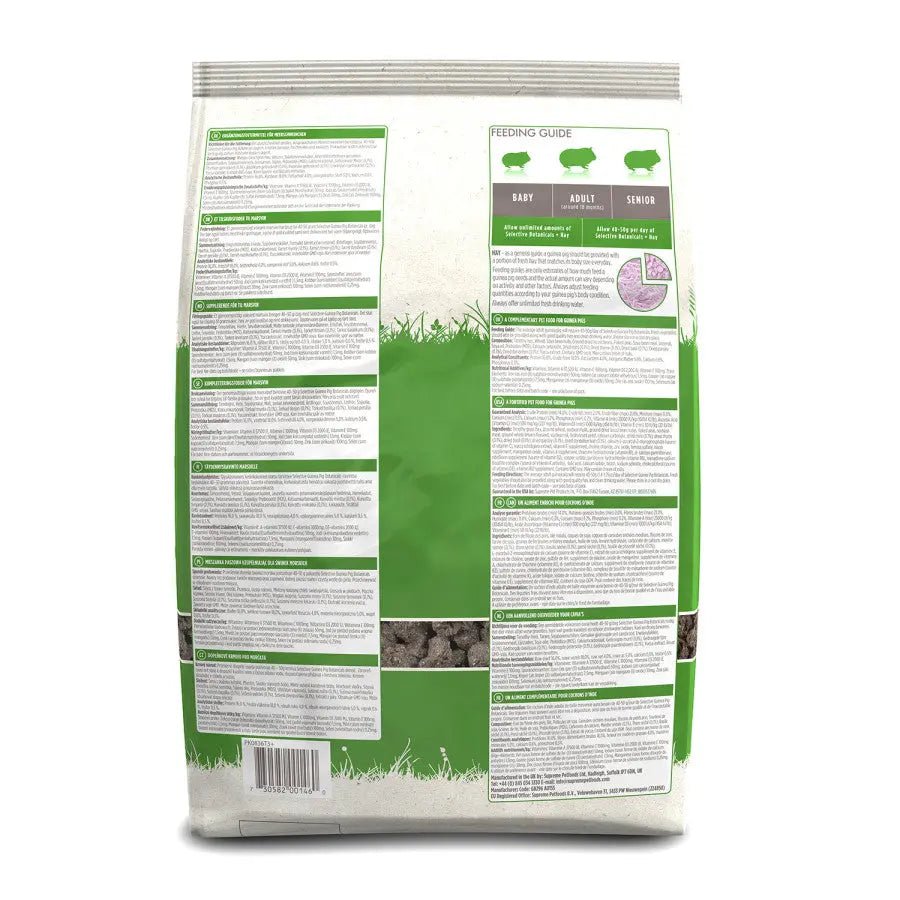 Science Selective Naturals Botanicals Guinea Pig Food 3.3 lb - Talis Us