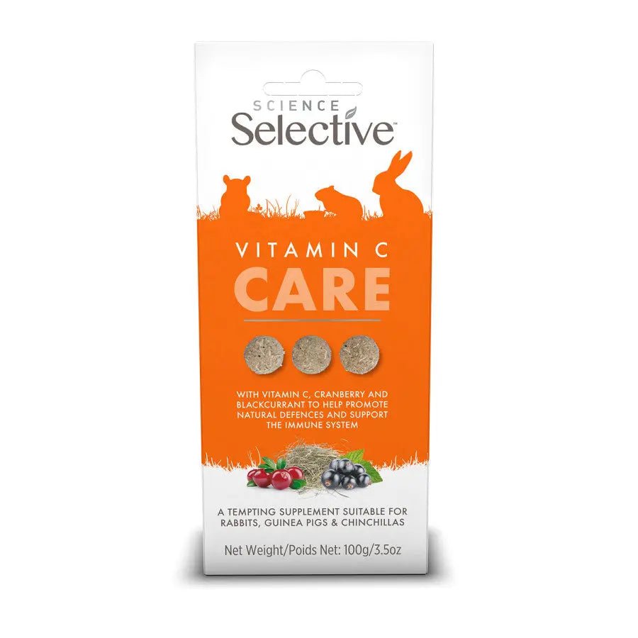 Science Selective Vitamin C Care Small Animal Supplement - Talis Us