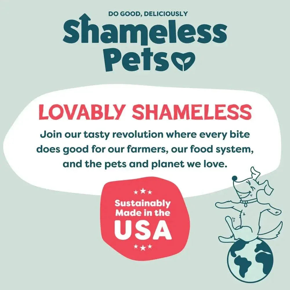 Shameless Pets Bacon It Easy Bacon Flavor Crunchy Dog Treats - Talis Us