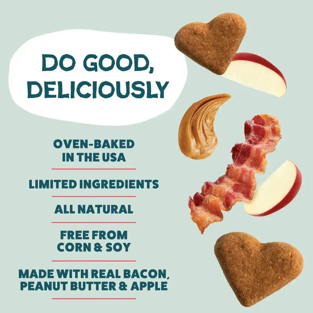 Shameless Pets Bacon It Easy Bacon Flavor Crunchy Dog Treats - Talis Us