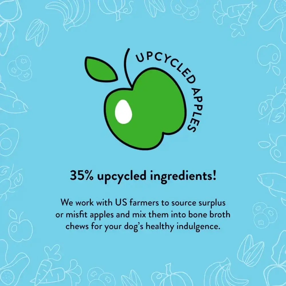 Shameless Pets Bone Broth Chews Bacon Hits Different Dog Treats 8oz - Talis Us