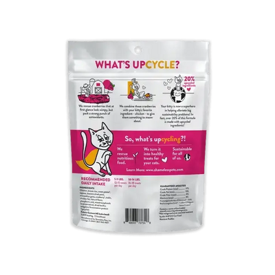 Shameless Pets Cran U Say Chicken Crunchy Cat Treats - Talis Us