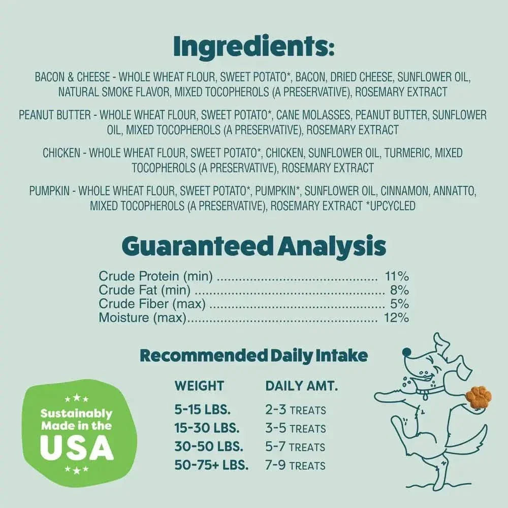 Shameless Pets Crunchy Bites Snack Mix Crunchy Dog Treats 10oz - Talis Us