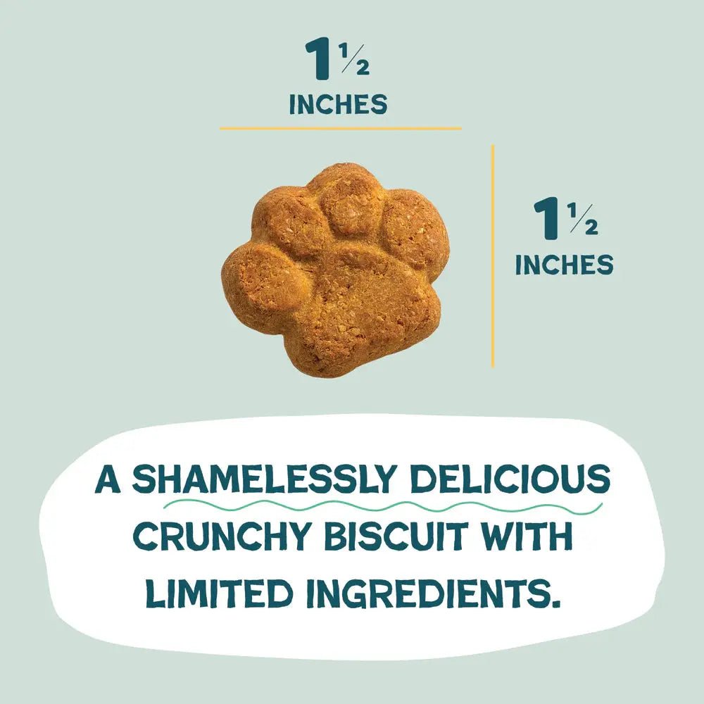 Shameless Pets Peanut Butter Split Peanut Butter & Yogurt Flavor Crunchy Dog Treats 10oz - Talis Us