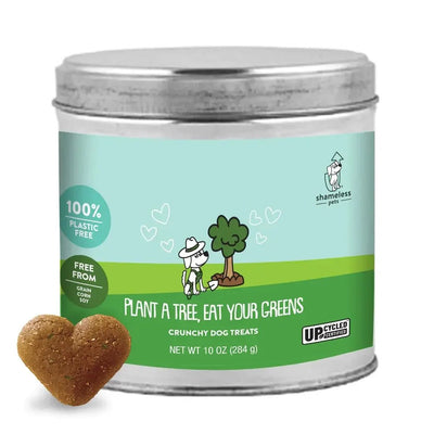Shameless Pets Plant A Tree, Eat Your Greens Crunchy Dog Treats - Talis Us