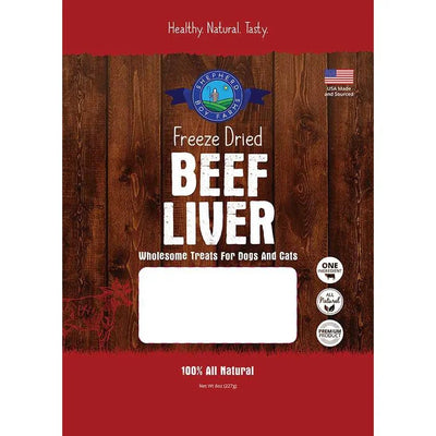 Shepherd Boy Farms Freeze Dried Beef Liver Dog Treats - Talis Us