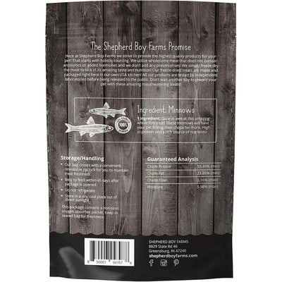 Shepherd Boy Farms Freeze Dried Minnow Dog Treats - Talis Us