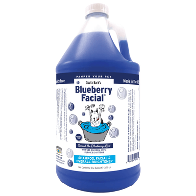 Showseason Aromatherapeutic Blueberry Facial and Body Shampoo for Dogs and Cats - Talis Us