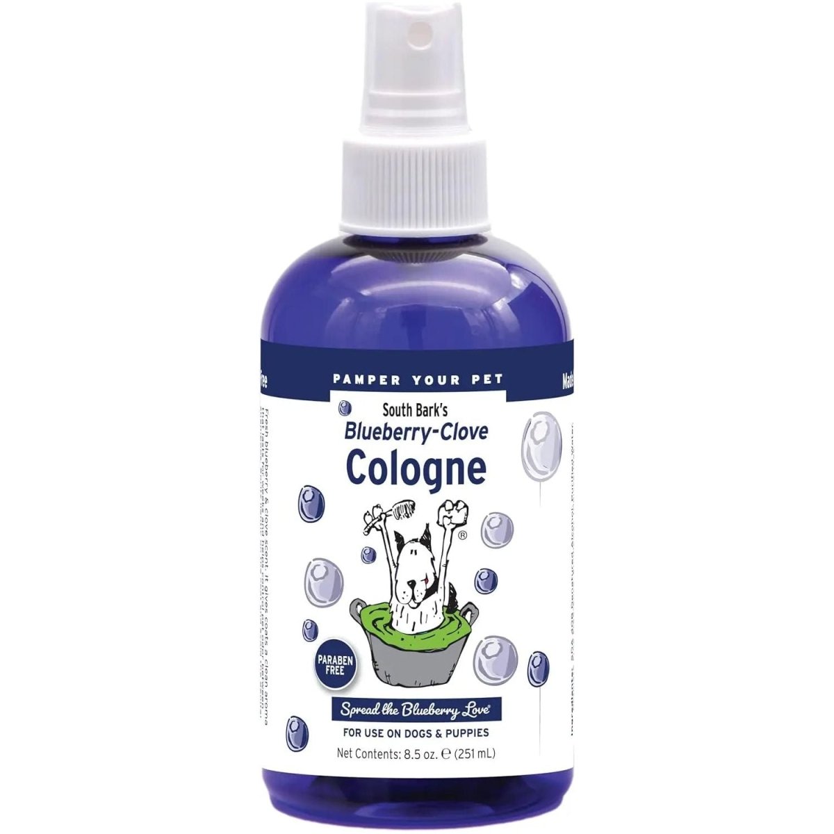 Showseason South Bark Blueberry Clove Dog Cologne - Talis Us