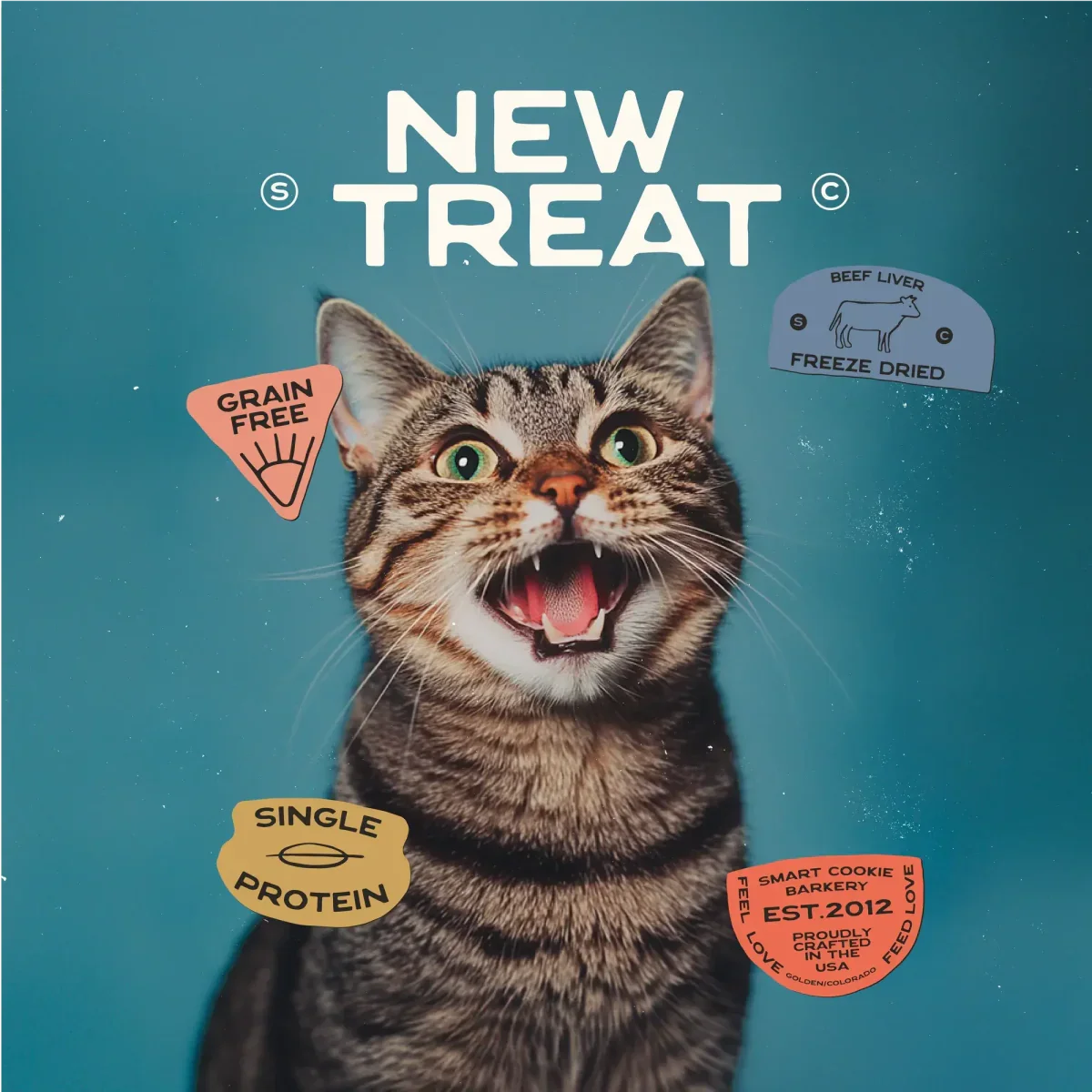 Smart Cookie Freeze - Dried Beef Liver Cat Treats – 100% Pure & Wholesome - Talis Us