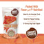Smart Cookie Freeze - Dried Wild Salmon Treats for Dogs 2oz - Talis Us