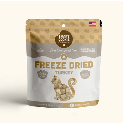 Smart Cookie High - Protein Freeze - Dried Turkey Cat Snacks - Talis Us