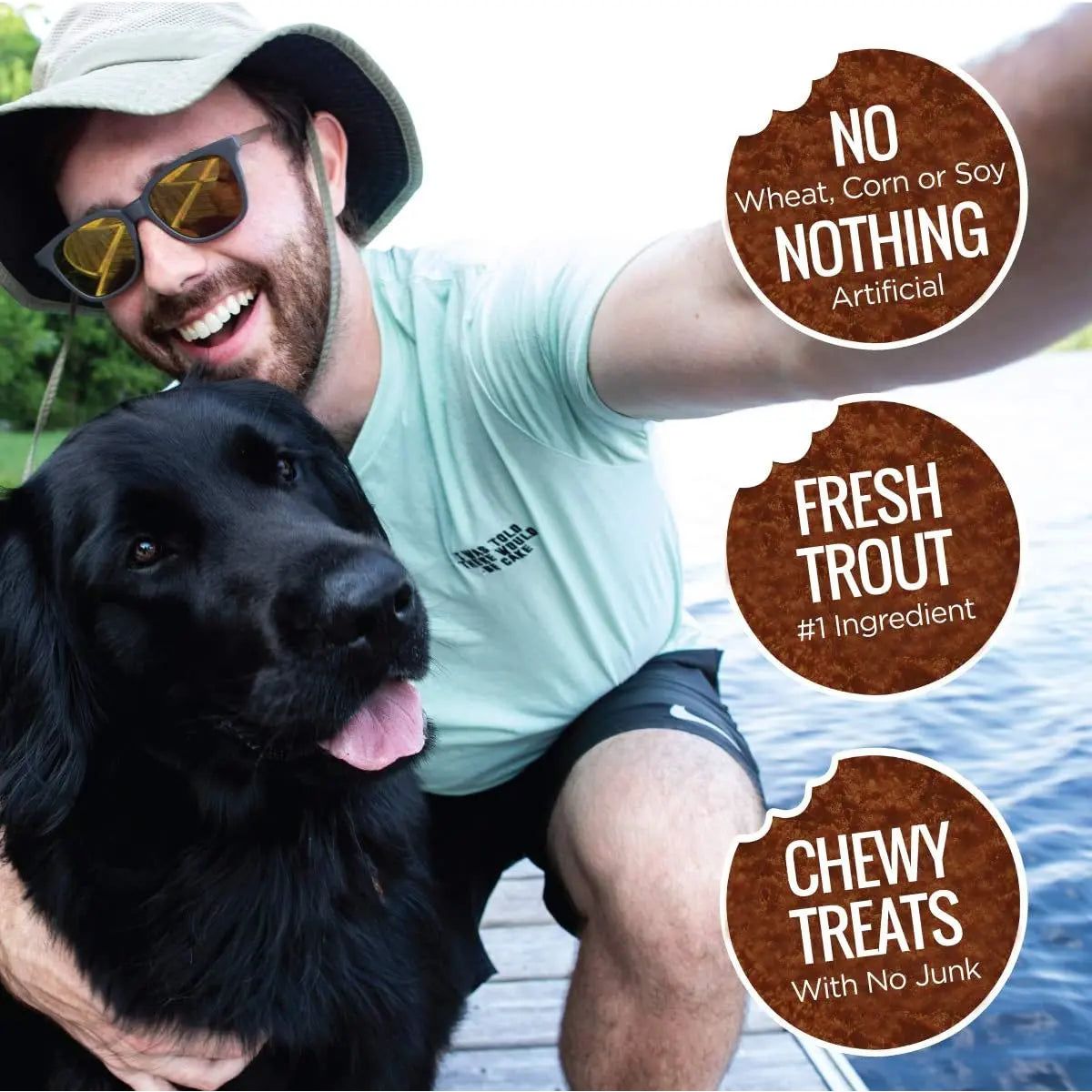 Smart Cookie Trout & Apple Grain - Free Hypoallergenic Dog Treats 5oz - Talis Us