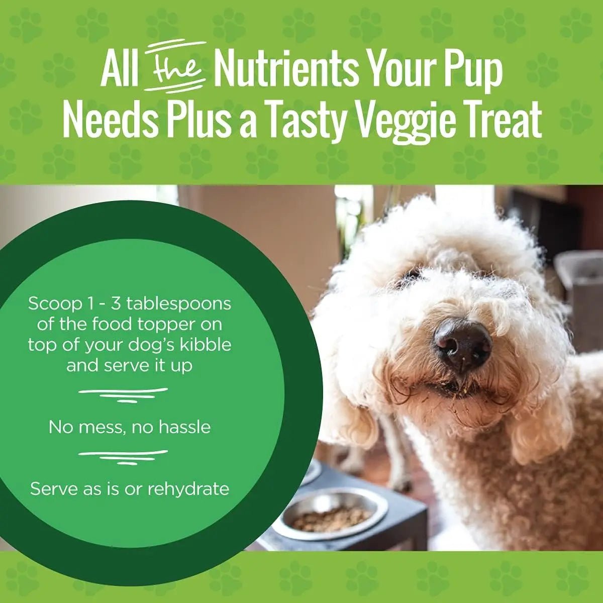 Smart Cookie Veggie Dog Food Topper - Talis Us