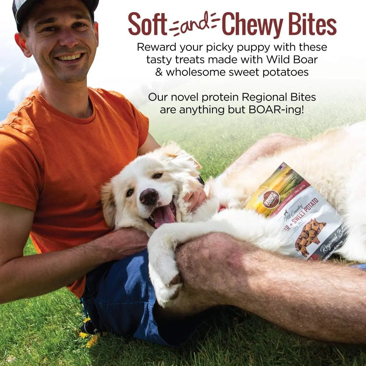 Smart Cookie Wild Boar & Sweet Potato Grain - Free Dog Treats - Talis Us