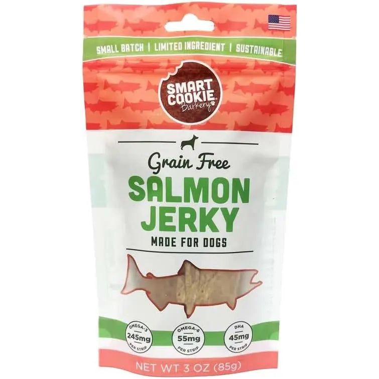 Smart Cookie Wild - Caught Salmon Jerky Treats for Dogs - Talis Us