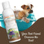 Snappy Tom Organic Dog Shampoo for Allergies in a Bottle with a Happy Puppy in a Bathing Tub