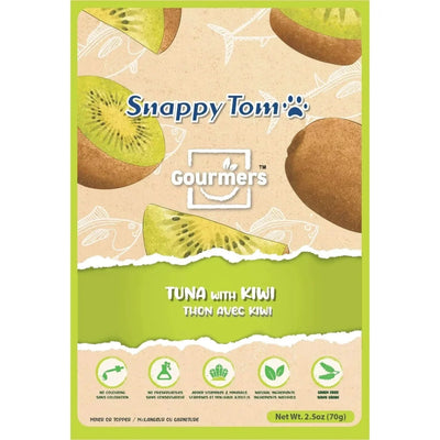 Snappy Tom Tuna and Kiwi Cat Treats Topper - Gourmet Flavor 12ea/2.5 oz - Talis Us
