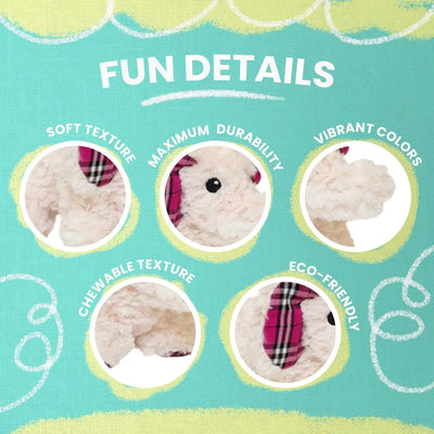 SnugArooz Ella the Elephant Dog Toy - Talis Us