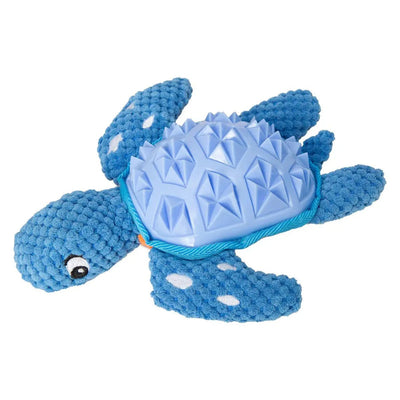 SnugArooz Titan the Turtle TPR Shell Dog Chew Toy 10" - Talis Us