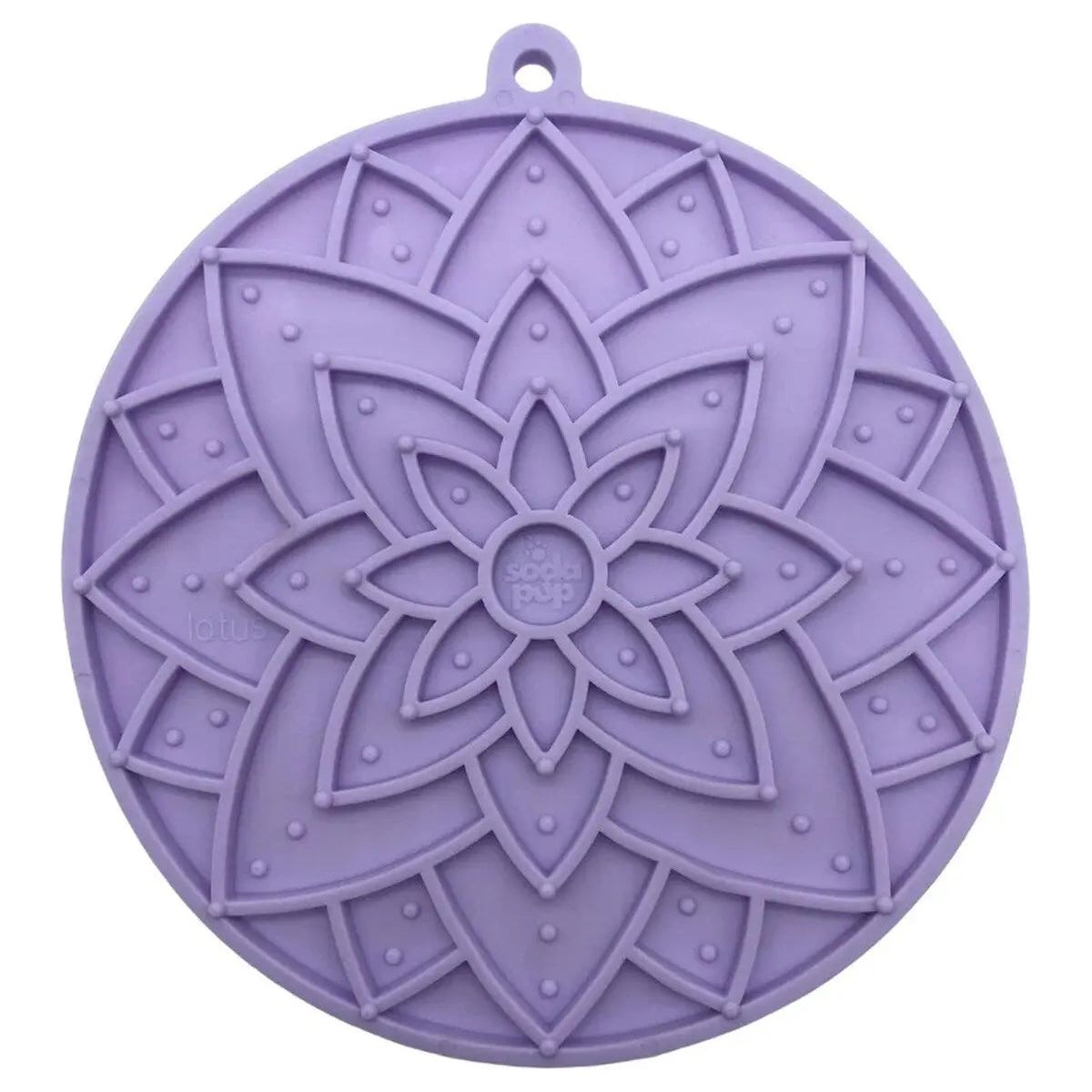 SodaPup TPE eMat Lotus Enrichment Lick Mat - Talis Us