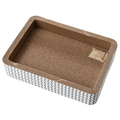 Spot Bed Cat Scratcher with Catnip 17 in - Talis Us
