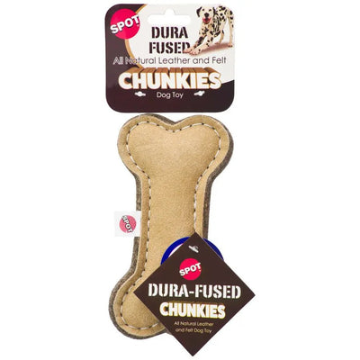 Spot Dura - fuse Leather Chunky Dog Toy 6 in - Talis Us