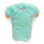 West Paw Squeaky Plush Dog Toy in Mint Color with Soft Fur and Fun Design
