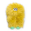 West Paw Squeaky Plush Dog Toy in Yellow with Soft Fur and Fun Design for Dogs