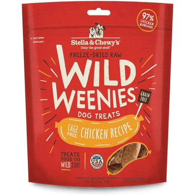 Stella & Chewy's Wild Weenies Freeze Dried Chicken Dog Treats - Talis Us