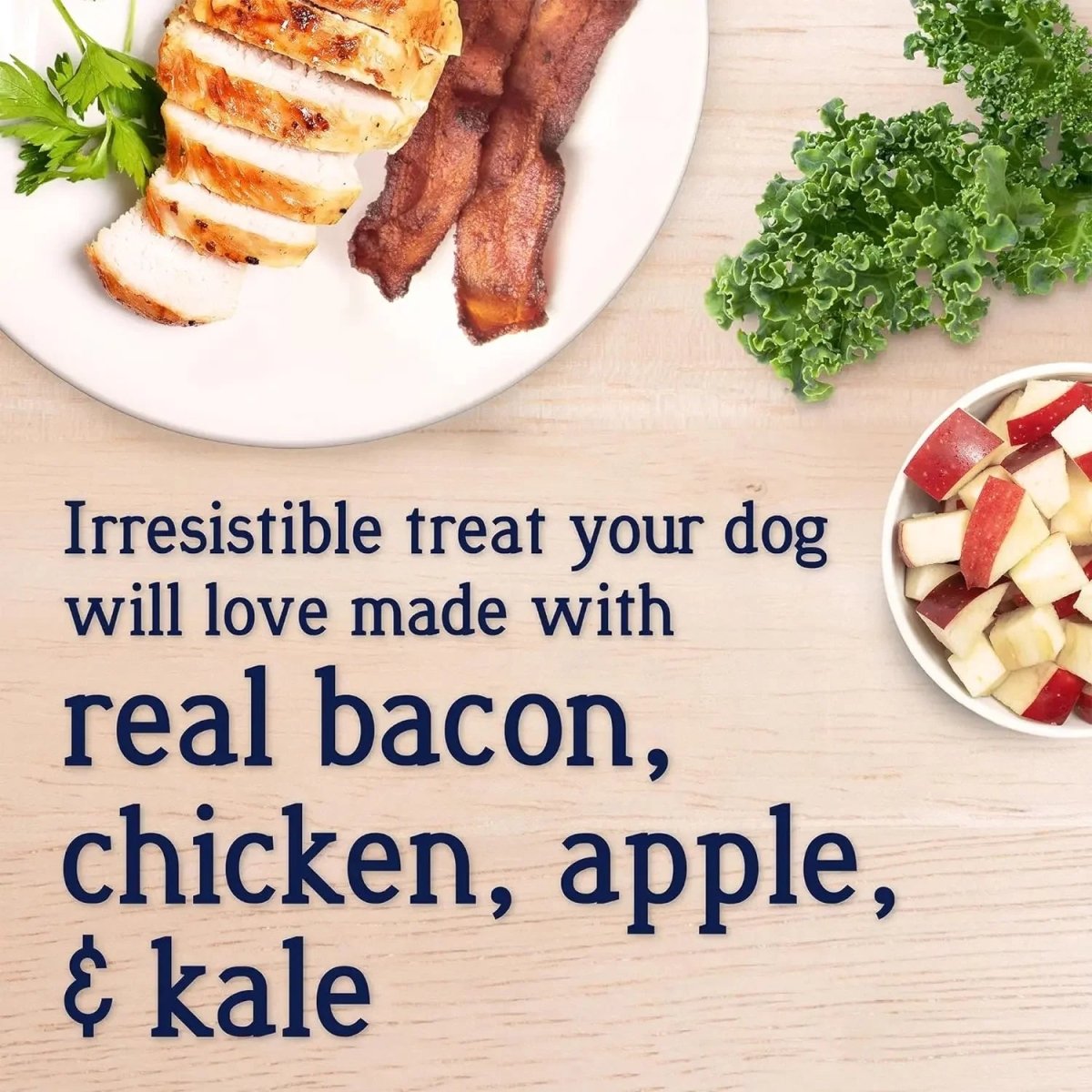 Stewart Puff Tops Bacon & Chicken Recipe Freeze - Dried Dog Food Topper - Talis Us