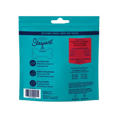 Stewart PuffPops Cheeseburger Recipe Freeze - Dried Dog Treats - Talis Us