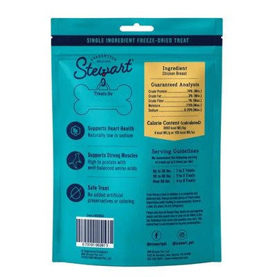 Stewart Single Ingredient Chicken Breast Freeze - Dried Dog Treats - Talis Us