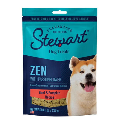 Stewart Zen w/Passionflower Beef & Pumpkin Recipe Grain - Free Freeze - Dried Dog Treat - Talis Us