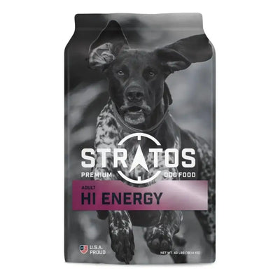 Stratos Hi Energy Dry Dog Food 40 lb - Talis Us