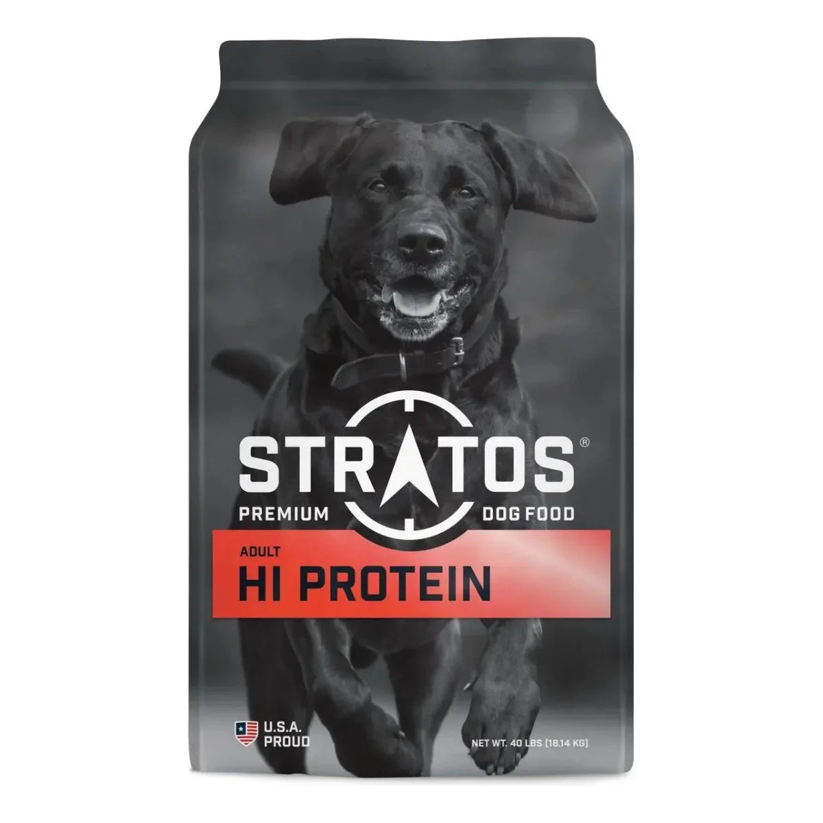 Stratos Hi Protein Dry Dog Food 40 lb - Talis Us