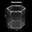 Talis - us Acrylic Hexagon Tarantula Enclosure Reptile Terrarium - Talis Us