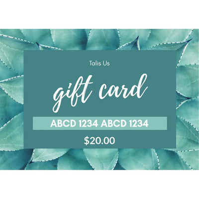 Talis - us Gift Card - Talis Us