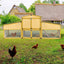 Talis - us Large Chicken Coop Poultry Cage with Nesting Box Run - Talis Us