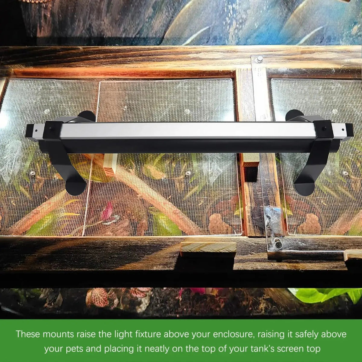 Talis - US LED T5 UVB Lamp Stand for Reptile Terrariums - Talis Us