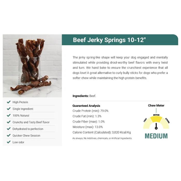 Talis Us Pet Safe Beef Jerky Springs for Dogs - Talis Us