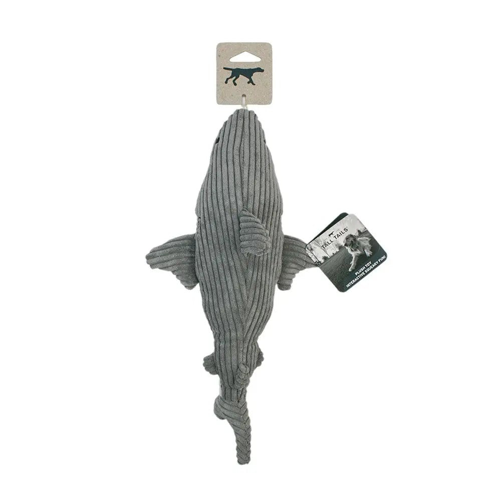Tall Tails Crunch Shark Dog Toys 14" - Talis Us