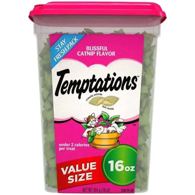 Temptations Blissful Catnip Flavor Cat Treats Temptations