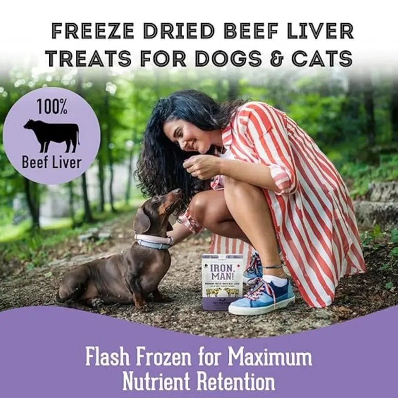 The Granville Island Beef Liver Freeze - Dried Pet Treats 1.7oz - Talis Us