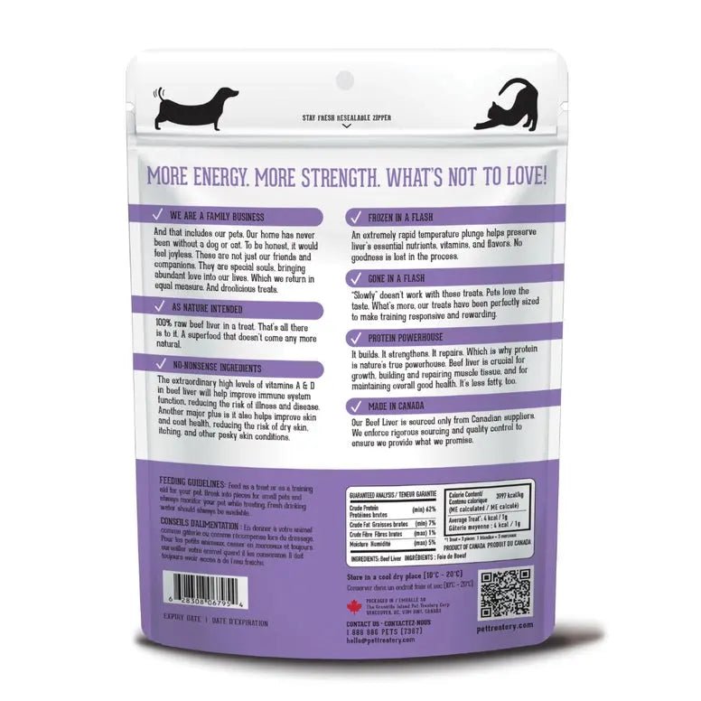 The Granville Island Beef Liver Freeze - Dried Pet Treats 1.7oz - Talis Us