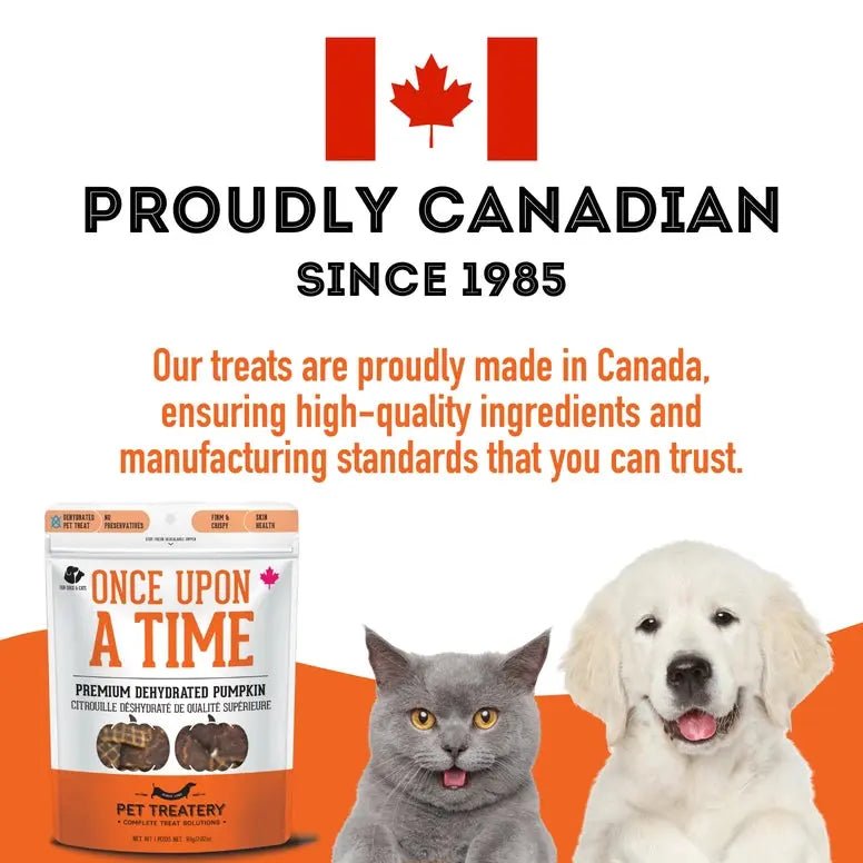 The Granville Island Pumpkin Dehydrated Pet Treat For Dogs & Cats Vegan 2.8 oz - Talis Us