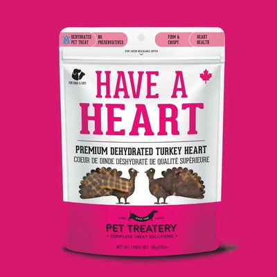 The Granville Island Turkey Heart Premium Dehydrated Pet Treat High Protein 2.8 oz - Talis Us