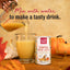 The Honest Kitchen pumpkin latte for dogs mixed with water to create a tasty drink for pets