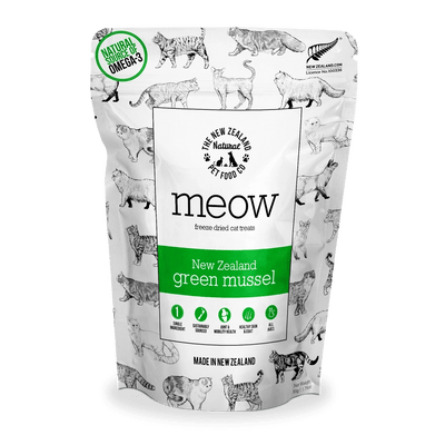 The New Zealand Natural Pet Food Co Meow Nz Green Mussel Cat Treats 1.76oz - Talis Us