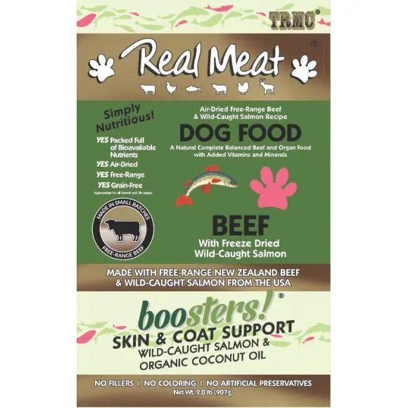 The Real Meat Company Air - Dried Beef with Salmon Dog Food 2lb - Talis Us